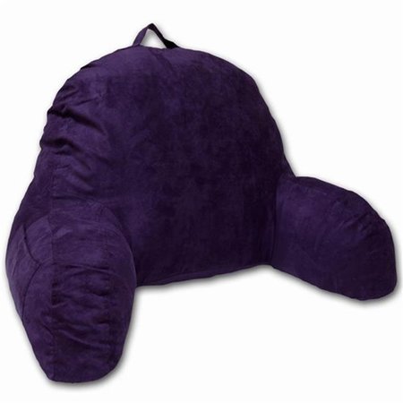 Betterbeds Microsuede Bedrest Pillow - Purple - Bed Rest Reading Pillow BE123220